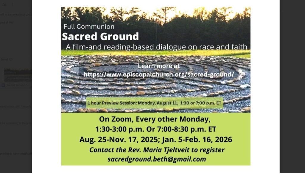 Full Communion Sacred Ground&nbsp;invitation